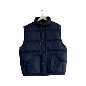 Ralph Lauren Polo Navy Gilet Puffer