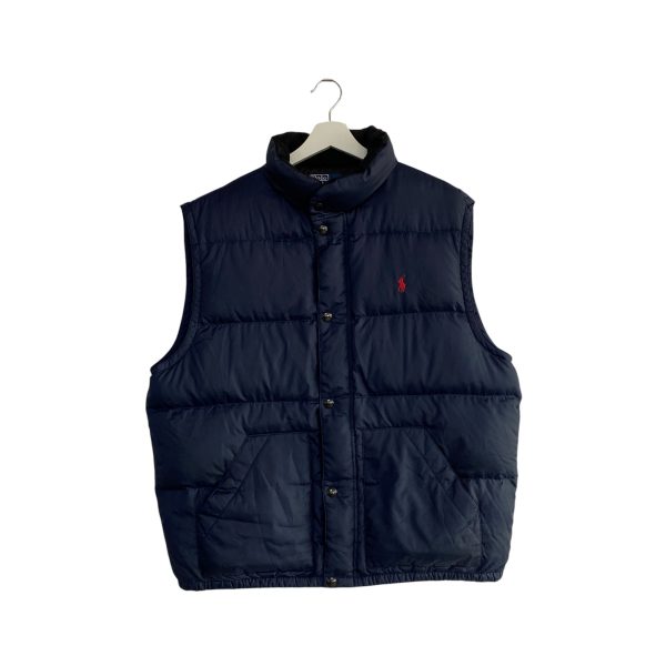Ralph Lauren Polo Navy Gilet Puffer