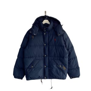Ralph Lauren Water Repellent Down Navy Puffer Jacket