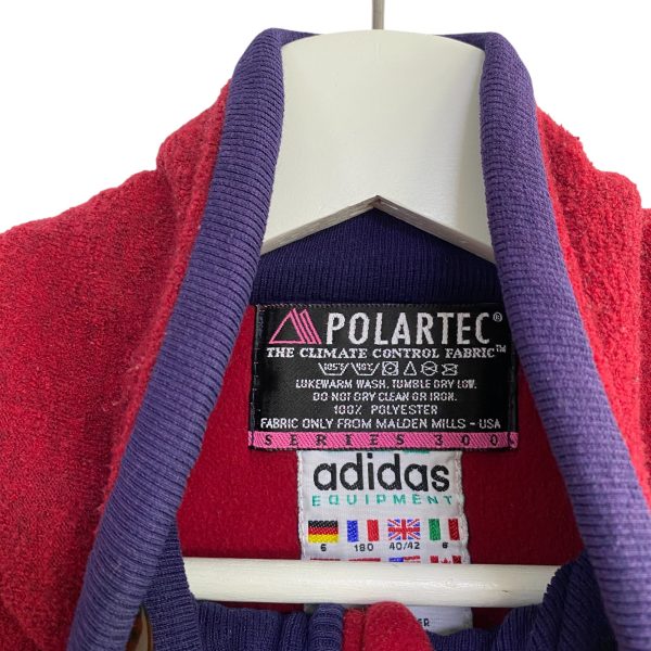 Adidas Equipment Polartec Red Fleece - Image 2