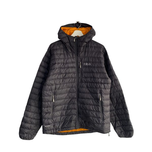 Rab Grey Microlight Alpine Orange Lining Jacket