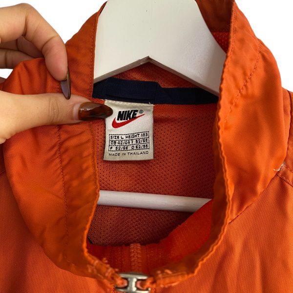 Vintage Nike 90s Anorak Windbreaker Orange Jacket - Image 2