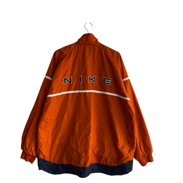 Vintage Nike 90s Anorak Windbreaker Orange Jacket - Image 3