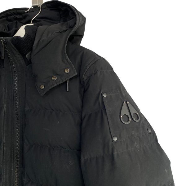 Moose Knuckle Black Down Puffer Coat - Image 4