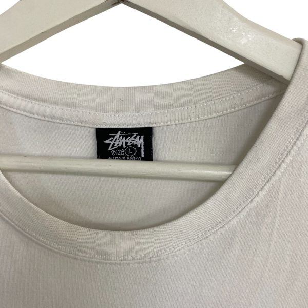 Nike X Stussy White Graphic Tee - Image 2