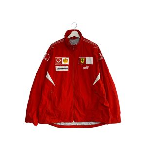 Ferrari F1 Puma Team Rain Red Jacket