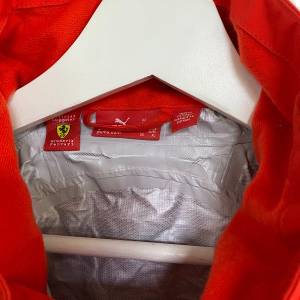 Ferrari F1 Puma Team Rain Red Jacket - Image 2