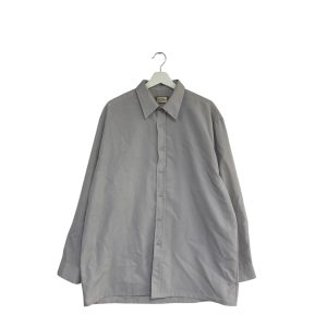 Thomas Burberry Grey Button Up Shirt