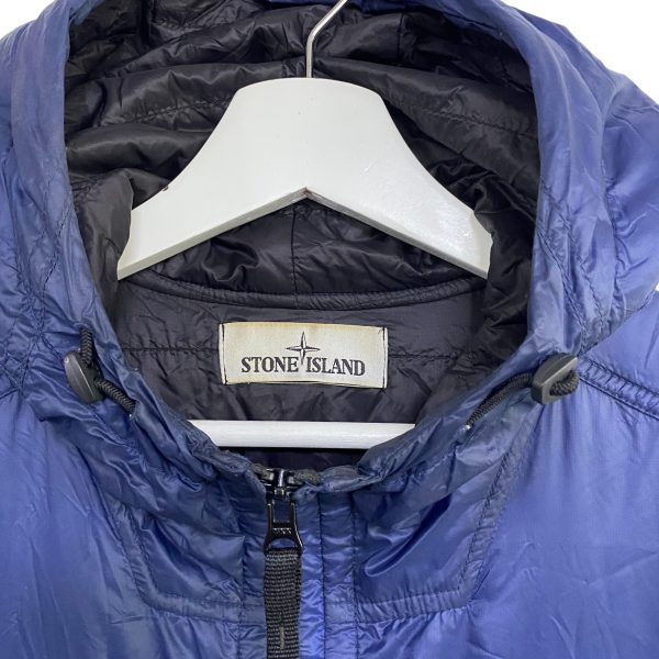 Stone Island Blue Outer Shell Jacket - Image 3