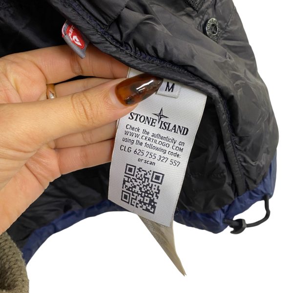 Stone Island Blue Outer Shell Jacket - Image 6
