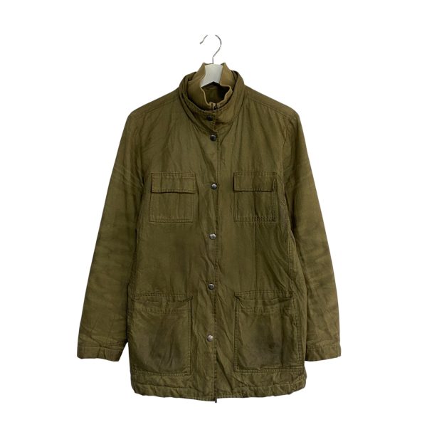 Mulberry Green Wax Coat