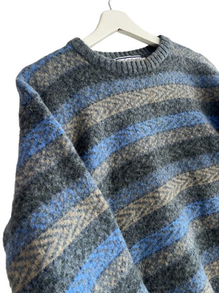 Vintage Ysl Striped Wool Jumper - Image 4