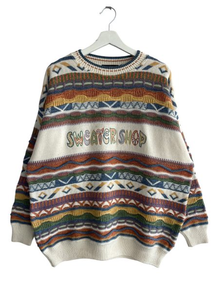 The Sweater Shop Multi Coloured Cream Sweatshirt