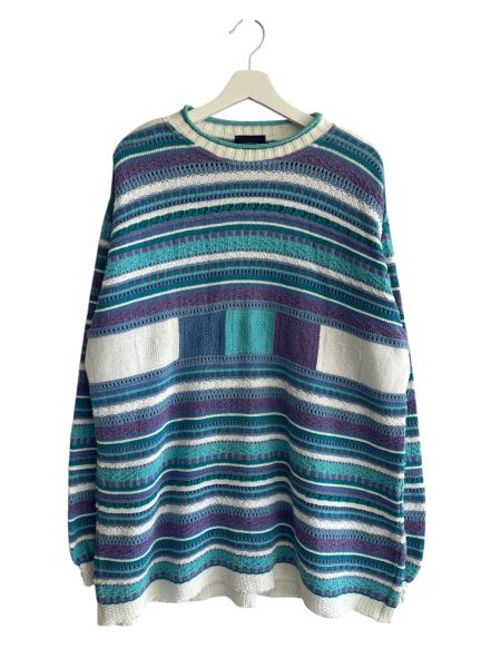 The Sweater Shop Multi Coloured Blue Sweatshirt