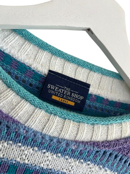 The Sweater Shop Multi Coloured Blue Sweatshirt - Image 2
