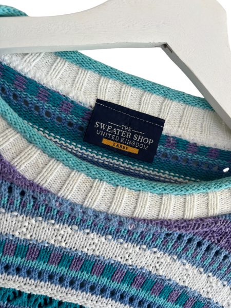 The Sweater Shop Multi Coloured Blue Sweatshirt - Image 6