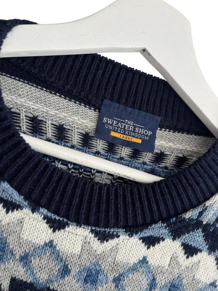The Sweater Shop Multi Coloured Navy Sweatshirt - Image 2