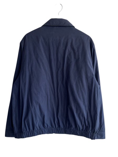 Yves Saint Laurent Navy Lightly Padded Harrington Jacket - Image 3