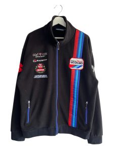 Suzuki Collection Embroided Black Racing Fleece