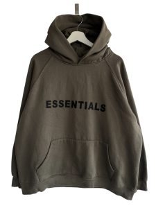 Essentials Fear Of God Grey Hoodie