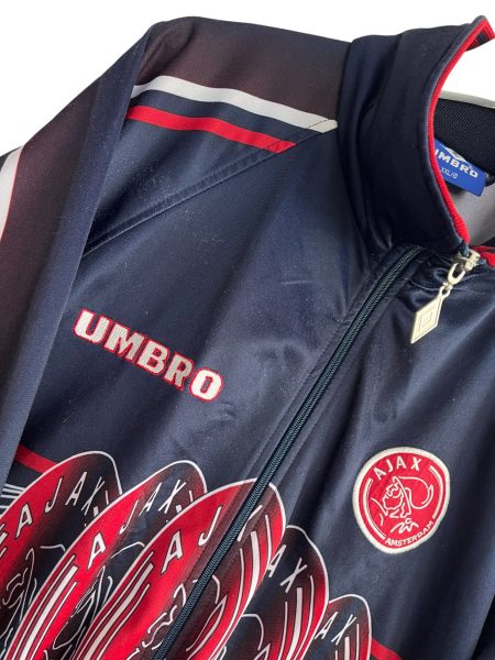 Vintage Umbro 97/98 Ajax Amsterdam Track Jacket - Image 4