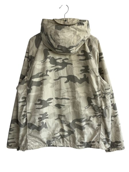 Schott Nyc Cream Camo Reversible Hooded Jacket - Image 3