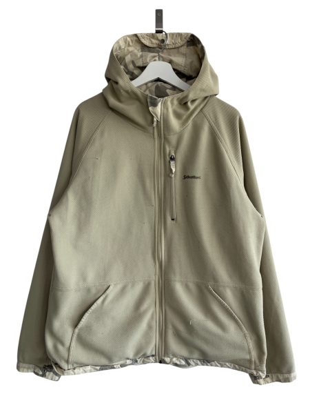 Schott Nyc Cream Camo Reversible Hooded Jacket - Image 5