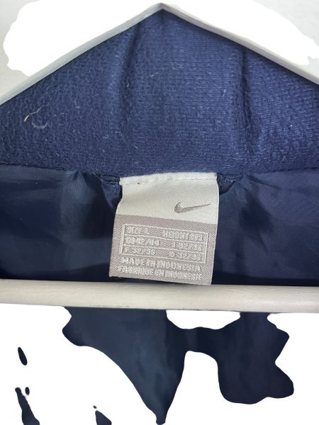Nike 00s Navy And White Embroided Down Puffer - Image 2