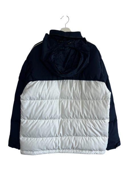 Nike 00s Navy And White Embroided Down Puffer - Image 3
