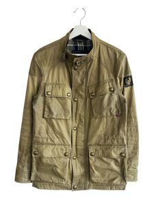 Belstaff England Khaki Wax Jacket