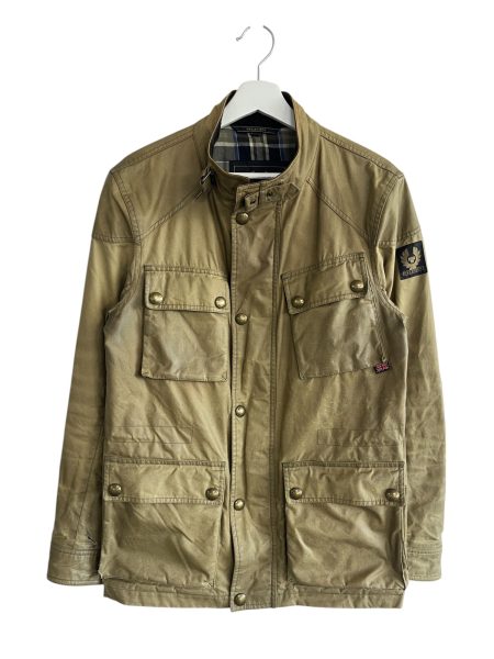 Belstaff England Khaki Wax Jacket
