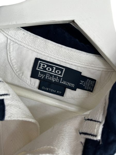 Polo Ralph Lauren Yacht Club Longsleeve White Polo Shirt - Image 2