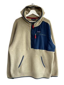 Patagonia Borg Fleece Beige Pull Over