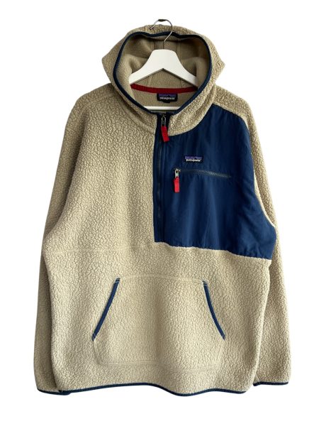 Patagonia Borg Fleece Beige Pull Over