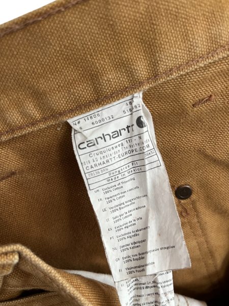 Carhartt Double Knee Carpenter Tan Trousers - Image 4