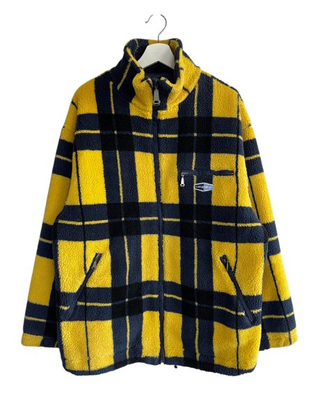 O'Neill Plaid Zip Through Fleece