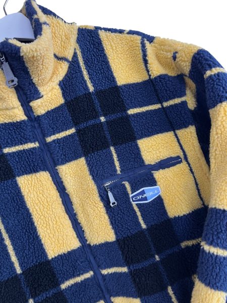 O'Neill Plaid Zip Through Fleece - Image 4