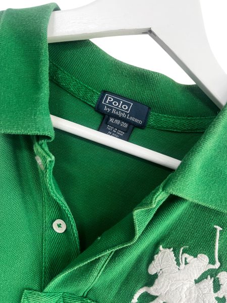 Polo Ralph Lauren Embroided Green Polo Shirt - Image 2