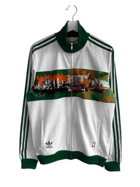 2010 Boston Celtics Nba Adidas Track Jacket