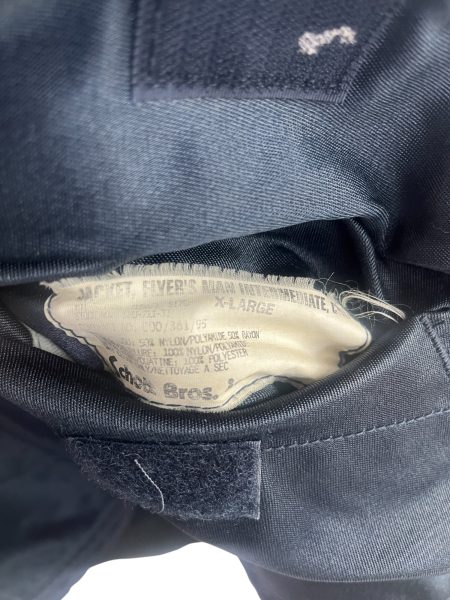 Schott Nyc Blue Bomber Puffer Jacket - Image 2