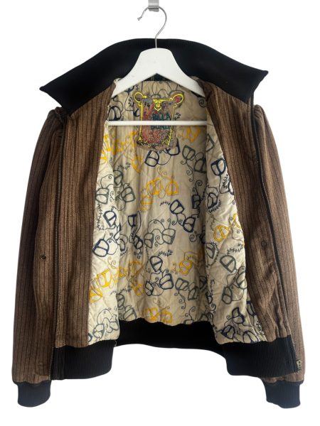Billa Bong Brown Pinstripe Jacket - Image 4