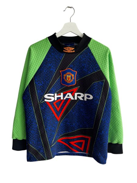 Vintage 1994-96 Umbro Manunited Gk Shirt
