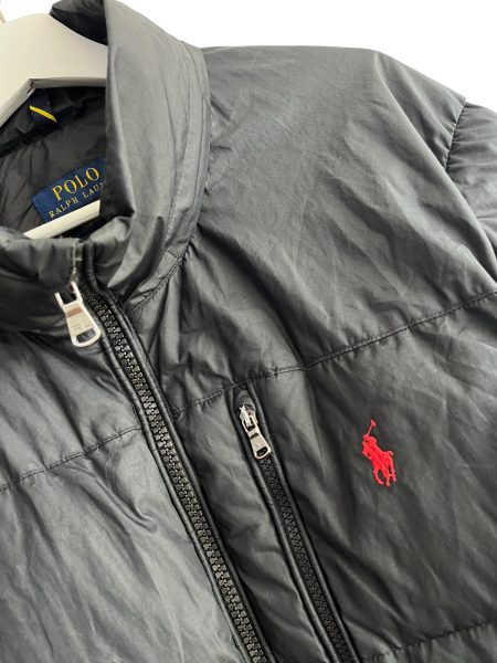 Polo Ralph Lauren Black Down Puffer Jacket - Image 4