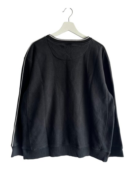 90s Embroided Swoosh Black Sweatshirt - Image 3