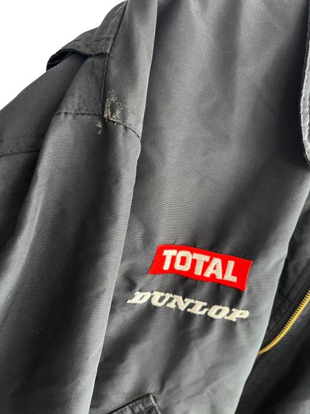 Racing Style Kawasaki Embroided Bomber Jacket - Image 4