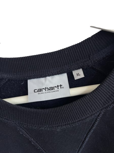 Carhartt Navy Crewneck Sweatshirt - Image 2