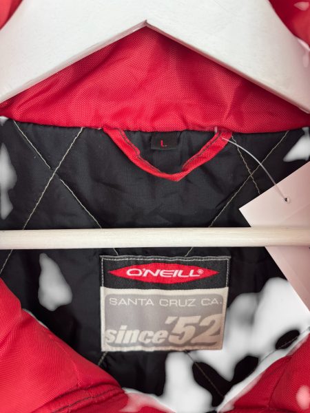 O'Neill Red Boarding Oversized Padded Jacket - Image 2