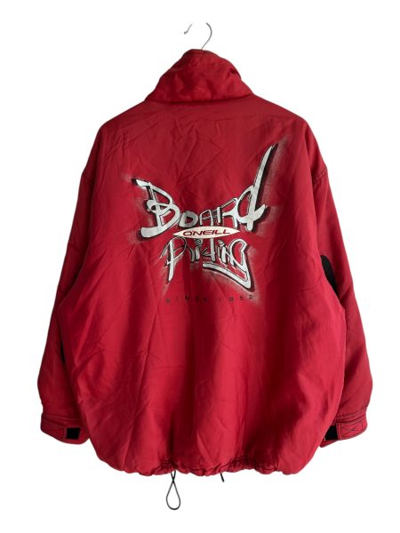 O'Neill Red Boarding Oversized Padded Jacket - Image 3