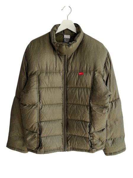 00s Nike Khaki Puffer Coat