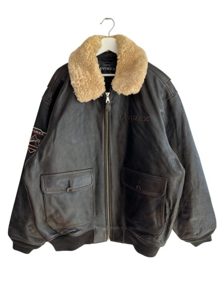 Avirex Ground Zero Brown Leather
